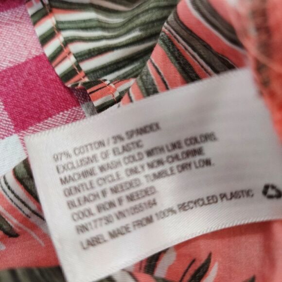 Bustier Summer Top " A New Day" Tropical Crop Top Size M - Picture 6 of 6